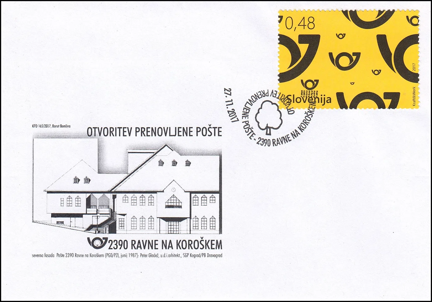 OTVORITEV PRENOVLJENE POŠTE 2390 RAVNE NA KOROŠKEM